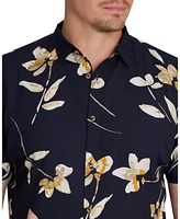 Johnny Bigg Men's Rhodes Floral Print Shirt