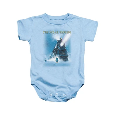 Polar Express Baby Girls Baby-Girls Train Snapsuit