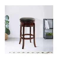 Slickblue Swivel Counter Stool – Adjustable Height and Contemporary Design for Kitchen & Dining