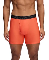 Under Armour Men's Performance Tech Mesh Solid 6" Boxer Briefs - 3-pack