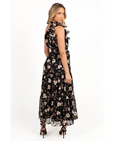 Petal and Pup Women's Layley One Shoulder Maxi Dress