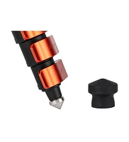 FotoPro X Airfly Orange Tripod with Lightweight 3K Carbon Fiber Legs