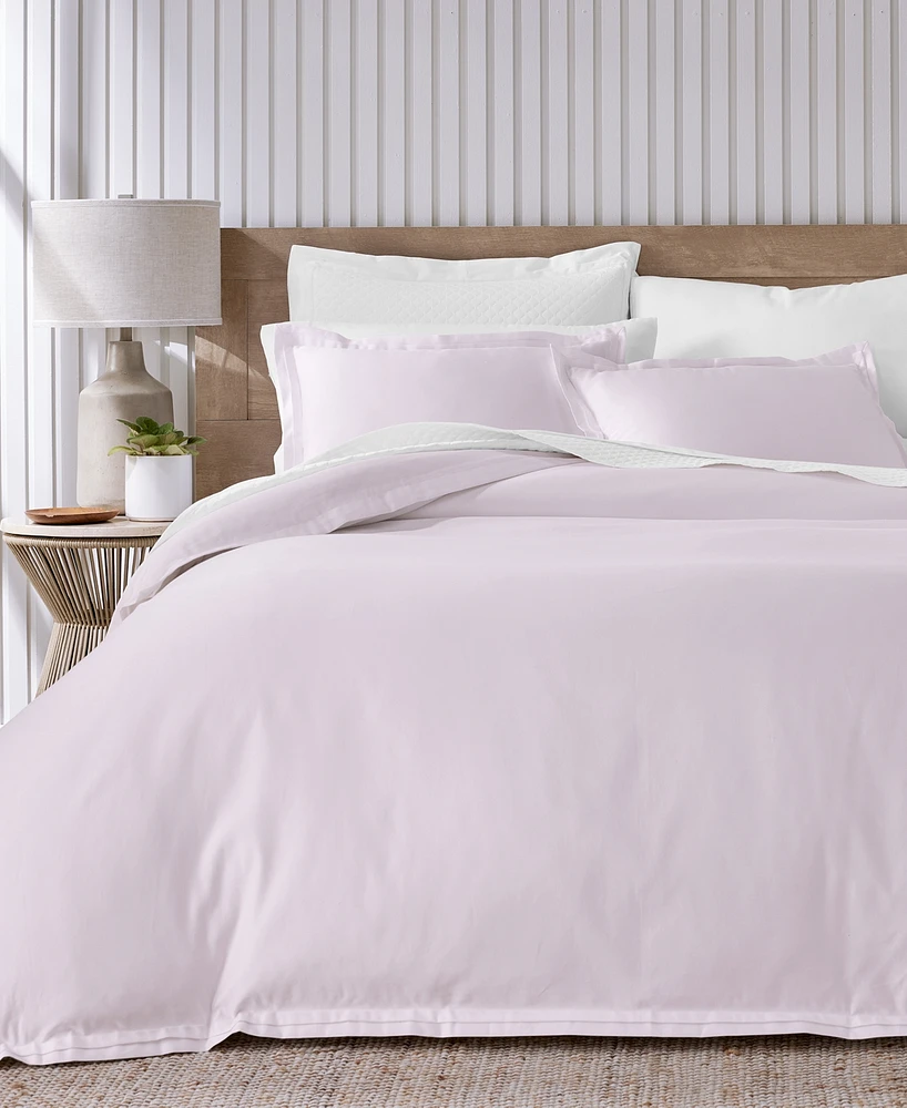 Closeout! Charter Club Sleep Luxe 800 Thread Count 100% Cotton 3-Pc. Duvet Cover Set, King, Exclusively at Macy's