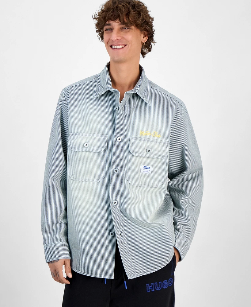Hugo by Boss Men's Ebolt Shirt Jacket