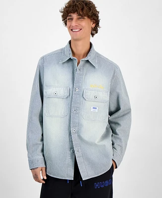 Hugo by Boss Men's Ebolt Shirt Jacket