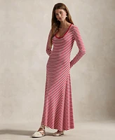 Polo Ralph Lauren Women's Striped Scoopneck Dress