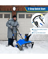 Mecale 20 Inch 120V 15Amp Electric Snow Thrower with 180° Rotatable Chute