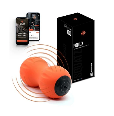 Squatz Peanut Vibrating Massage Ball, Deep Tissue Therapy