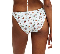 Cotton On Women's Floral-Print Full Bikini Bottoms