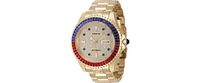 Invicta Men's 46636 Pro Diver Automatic 3 Hand Gold, Pave Dial Watch