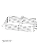Galvanized Steel Raised Garden Bed