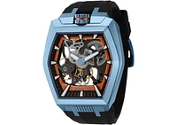 Invicta Men's 44021 Akula Mechanical 2 Hand Black, Orange Dial Watch