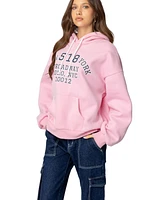 Edikted Women's Nyc Oversized Hoodie