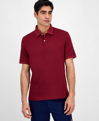 Club Room Men's Pique Polo Shirt, Exclusively at Macy's