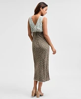 And Now This Women's Floral Mixed-Print Slip Dress, Exclusively at Macy's