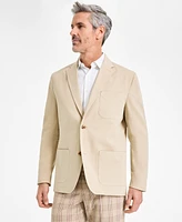 Club Room Men's Varsity-Inspired Unstructured Blazer, Created for Macy's