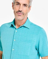 Club Room Men's Textured Shirt, Created for Macy's
