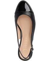 Journee Collection Women's Sammie Block Heel Slingback Pumps
