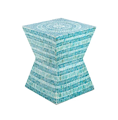 Slickblue Versatile Accent Table and Stool for Home Decor and Functional Living Spaces