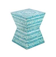 Slickblue Versatile Accent Table and Stool for Home Decor and Functional Living Spaces