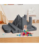 gaomon 22-Piece Modular Kids Play Couch, Convertible Floor Sofa for Playroom & Bedroom, Foam Toddler Couch Boys Girls