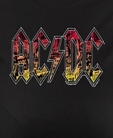 Hybrid Apparel Plus Acdc Logo Graphic Pullover Top