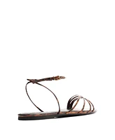 Schutz Women's Inez3 Round Toe Flat Sandals