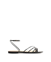 Schutz Women's Inez3 Round Toe Flat Sandals