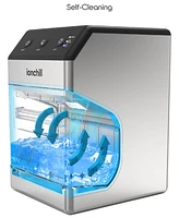 Tzumi ionchill QuickCube Nugget-Shaped Compact Countertop Ice Maker
