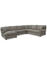 Reiter -Pc. Fabric Sectional Sofa