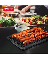 Bakkenmaster Bacon Tray – 2-Piece Set Marble Coating