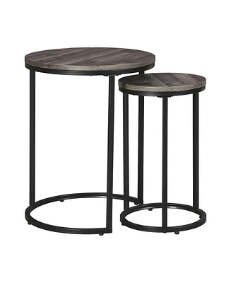 Slickblue Accent Table Set of 2 – Stylish and Versatile Decor for Living Room, Bedroom, or Entryway