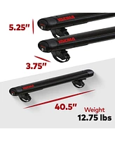 Yakima FatCat Evo 6 Skis or 4 Snowboards Mount Roof Rack, Fits T-Slot Crossbars