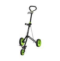 Jovial 3-Wheel Golf Push Cart with Adjustable Handle and Braking System