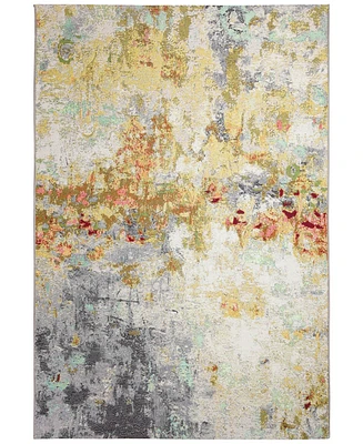 Liora Manne' Marina Abstract 4'10"x7'6" Area Rug