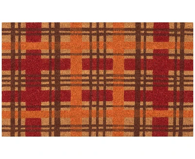 Liora Manne' Natura Plaid 1'6"x2'6" Area Rug