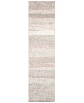 Liora Manne' Fiord Stripe 1'11"x7'6" Runner Area Rug