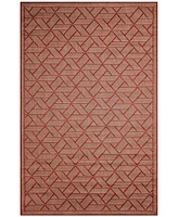 Liora Manne' Carmel Pyramid 4'10"x7'6" Area Rug