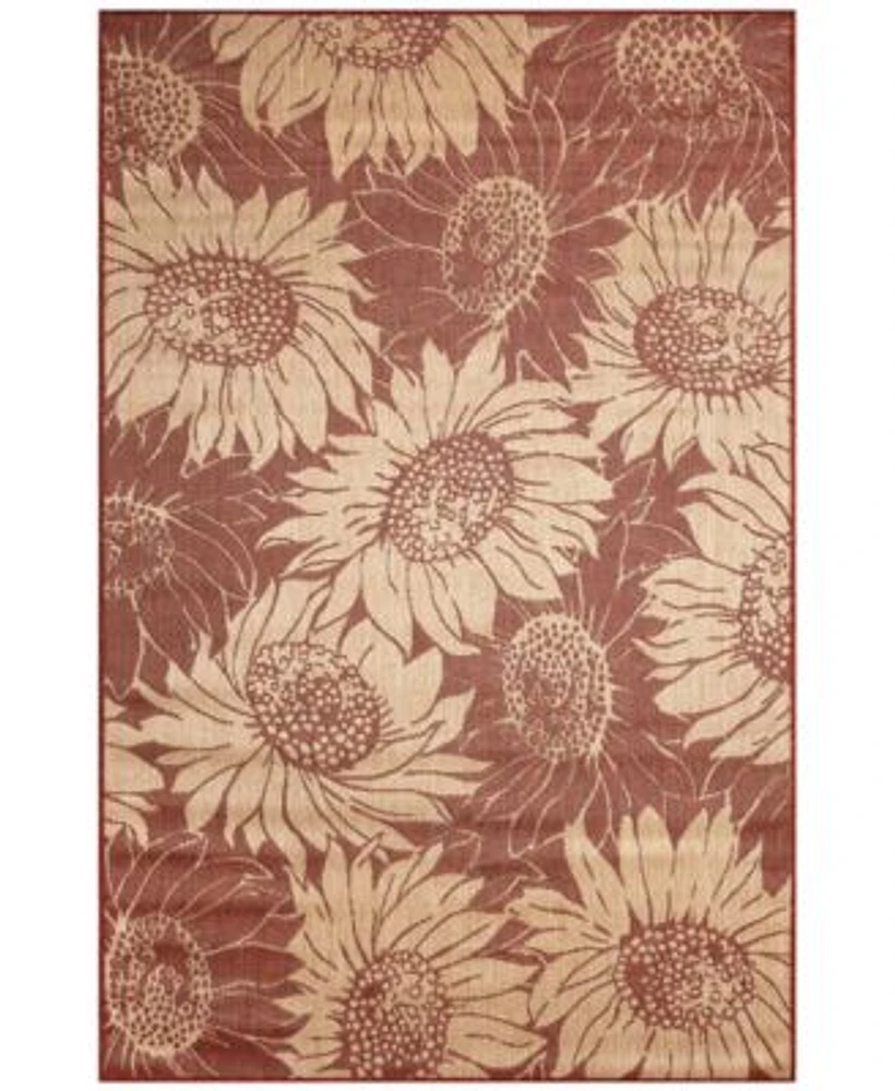 Liora Manne Carmel Sunflower Field Rug Collection