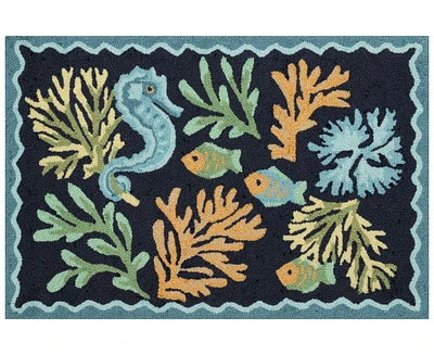 Liora Manne' Frontporch Sweet Reef 2'x3' Area Rug