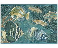 Liora Manne' Esencia Fish 2'5"x3'11" Area Rug