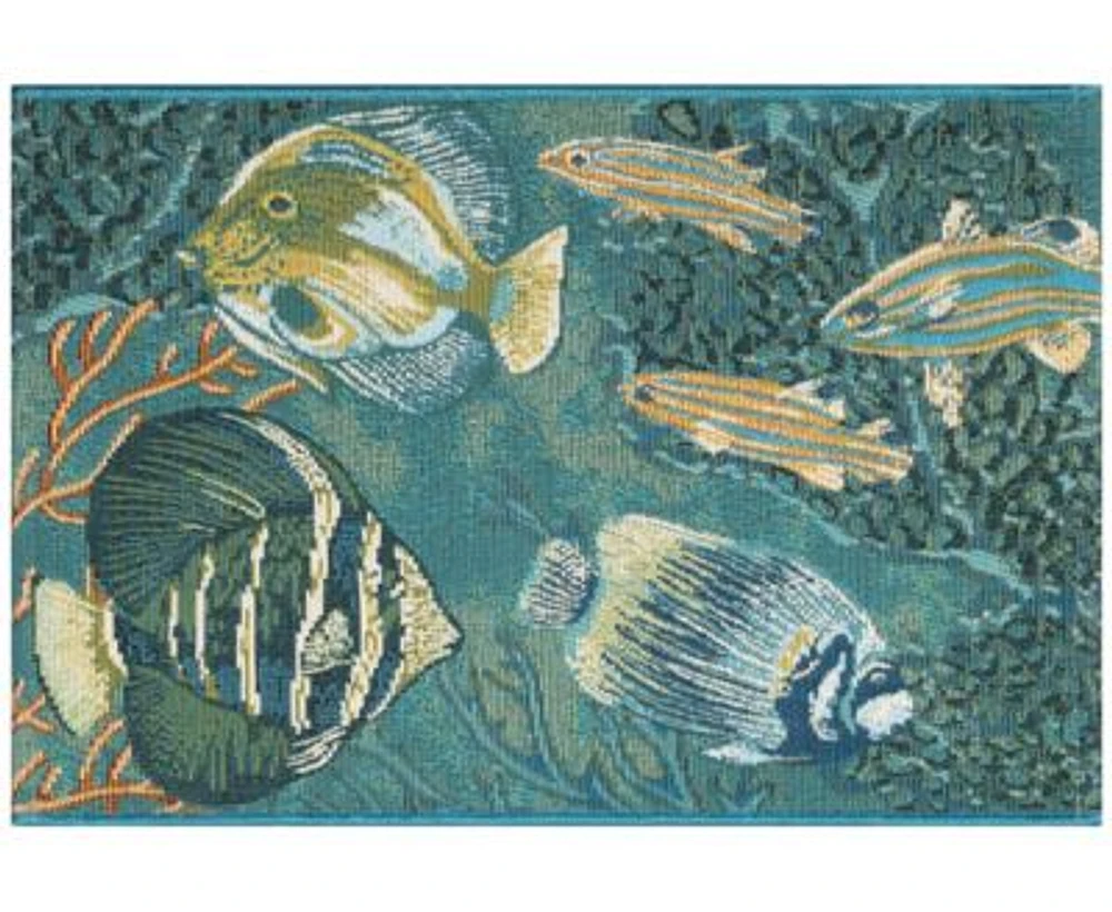Liora Manne Esencia Fish Rug Collection
