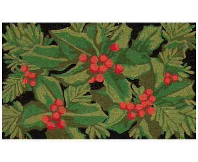 Liora Manne' Natura Hollyberries 1'6"x2'6" Area Rug