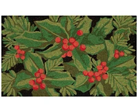 Liora Manne' Natura Hollyberries 1'6"x2'6" Area Rug