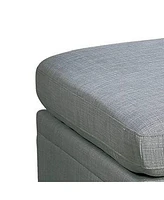 Slickblue Versatile Ottoman for Comfortable Seating and Storage in Living Room or Bedroom