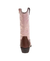 Kensie Girl Little Kids Embroidered Cowgirl Boots
