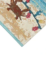 Liora Manne Esencia Beach Snowman Rug Collection