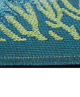 Liora Manne' Marina Coral Garden 8'10"x11'9" Area Rug