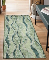 Liora Manne' Esencia Wave 1'11"x4'11" Runner Area Rug