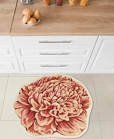 Liora Manne' Esencia Peony 3'3"x3'3" Novelty Area Rug